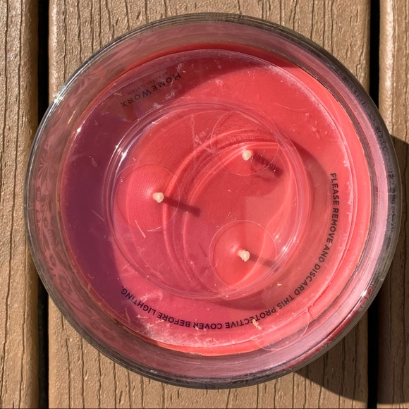 🆕HARRY SLATKIN HOMEWORX “CRIMSON LEAVES” 3 WICK FALL COLLECTION CANDLE - Picture 3 of 5